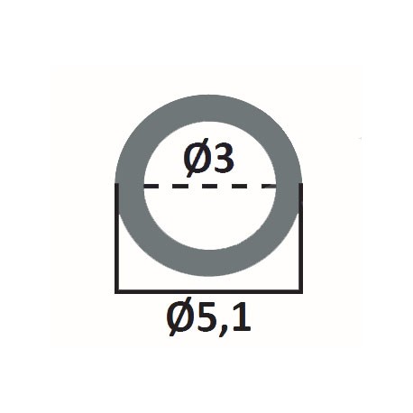 0590136 - Arandela 3 X 5.1 X 1.36 - F00vc60586  F00zc99229