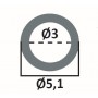 0590140 - Arandela 3 X 5.1 X 1.40 - F00vc60590  F00zc99231